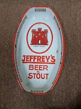 Antique rare  Vintage Jeffrey's beer & stout picture