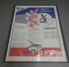 Provigo Montreal Expos French Canadian 1982 Print Ad Framed 8.5x11  picture
