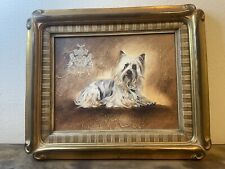 Silky Terrier Wall Decor, The Bombay Company 16x19 Framed picture