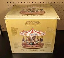 2002 Mr. Christmas Gold Label Collection World's Fair Carousel - Works Great picture
