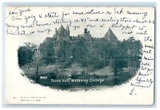 1904 Stone Hall Wellesley College Massachusetts MA Posted Antique Postcard picture