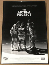 The Loyola Project 11 x 17 Game of Change Movie Poster 1963 Championship Chicago picture