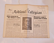 April 1928 Collegian Student Newspaper Ashland College Ohio Volume VI Number 30 picture