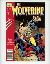 Wolverine Saga #2 Comic Book 1989 NM- Peter Sanderson Jackson Guice picture