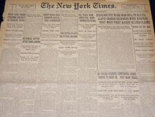 1922 APRIL 16 NEW YORK TIMES - M'CORMACK BETTER AFTER THIRD LANCING - NT 8582 picture