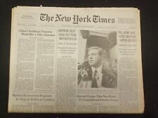 1996 AUG 20 NEW YORK TIMES NEWSPAPER -SENTENCING DELAY THAW WHITEWATER - NP 7031 picture