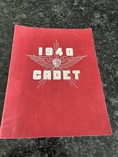 1940 west point nebraska High School cadet yearbook picture