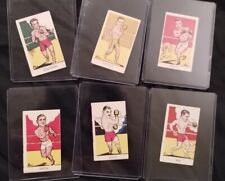 1953 A & J Donaldson Sports Favourites Boxing Tobacco Card Lots Of 6 VG Cond.... picture
