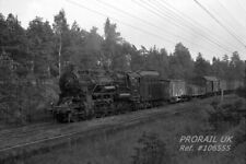 PHOTO Germany DR 3-cyl 2-10-0 58.1431 heads heavy freight at Klotzsche - 106555 picture