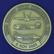 USMC 12th Marine Aircraft Group MAG-12 MCAS Intelligence 2002 Challenge Coin CV1 picture