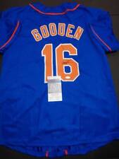 Dwight Gooden New York Mets Autographed Custom Baseball Jersey JSA w coa picture