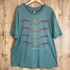 Made In Usa 90S Liberty Grahics Frog Lizard Graphic Print T-Sh Men'S Xl 90 Vinta picture