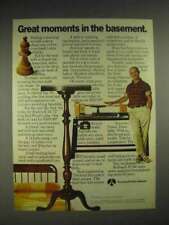 1977 Rockwell International Gap Bed Wood Lathe Ad picture