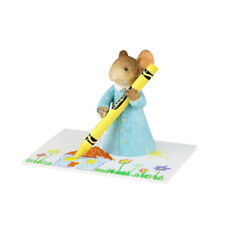 Enesco Tails with Heart CRAYOLA LIFE SIZED ARTWORK Mouse Figurine 6010555 picture