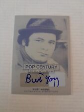 Burt Young 1/1 Autograph Black Plate 2013 Leaf Pop Century Rocky picture