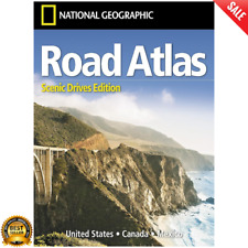 Rand Mcnally USA Road Atlas 2023 BEST Large Scale Travel Maps United States NEW picture