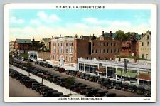c1930's Y.M.& Y.W.H.A Community Center Legion Parkway Brockton MA Postcard picture