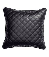 Genuine Leather Square Utility Pillow Cover Sofa Cushion Case & Bedroom SP12 picture