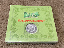 30 Coins / Pokemon Meiji Coin Book File Album For Battle Coins Japanese picture
