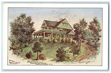 c1930's Residence of William E. Knight Pocantico Hills Westchester NY Postcard picture