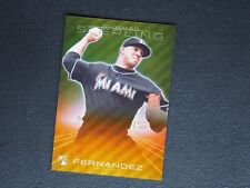 2013 Bowman Sterling Jose Fernandez RC Rookie Gold Refractor #11/50 NMMT picture