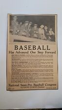 J.A. Hillerich Rudy Hulswitt George Shives 1936 National Baseball Congress Ad  picture