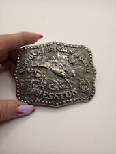 Rare Fred Fellows VTG Hesston National Finals Rodeo Buckle 4th Edition Sealed  picture