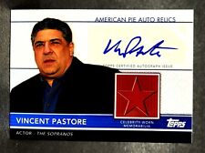 2011 Topps American Pie Autograph Relics #APAR-33 Vincent Pastore The Sopranos picture