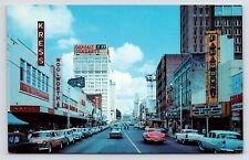 c1950s~Capitol Street~Primo Steak House~Jackson Mississippi MS~VTG Postcard picture