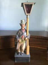 Rare Karl Griesbaum carved German Whistler Lamp Post in Working Condition picture
