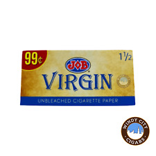 Job Virgin Unbleached 1 1/2 Rolling Papers - 10 Packs picture