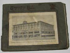 VTG 1909 SOUVENIR PICTURE ALBUM 'THE GREAT DEPARTMENT STORE', LEWISTON, MAINE ME picture