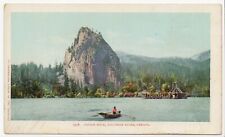 Castle Rock Columbia River Paddle Boat Oregon OR Unposted Undivided Postcard picture