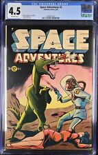 Space Adventures #2 CGC VG+ 4.5 Off White Classic Frank Grollo Cover and Art picture