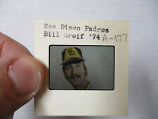 Vintage 1970's Bill Greif San Diego Padres Slide 2 Inches picture