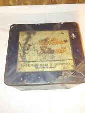  Uneeda Bakers SALTINA BISCUIT cracker Tin can Vintage picture