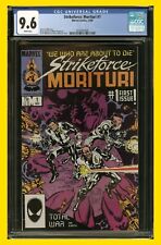 Marvel STRIKEFORCE: MORITURI #1 CGC 9.6 NM/MT White Pages 1986 TheGradedComic picture