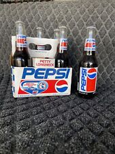 🔥Richard Petty Pepsi Bottle SET  of 6 Seven Time Nascar Champion.The King🇺🇸 picture
