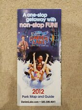 Darien Lake 2012 Theme Park Map And Guide - Immaculate Condition picture