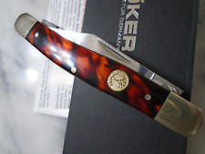 Boker Tree Brand Germany Stockman 3 Blade Pocket Knife Imitation Tortoise 110726 picture
