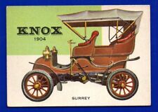 1904 KNOX SURREY 1954 TOPPS WORLD ON WHEELS #69 VG-EX+ NO CREASES picture