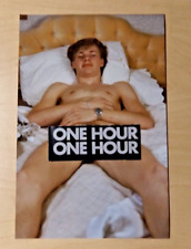 Vtg Cir 1970s Slepping Nude Male Color  Photo Art  - Gay Interest  7.25
