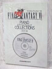 FINAL FANTASY VI 6 PIANO COLLECTIONS w/CD Score Music Book 1994 SS48 SeeConditio picture
