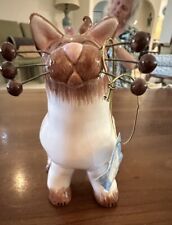 Vintage Whimsiclay Cat Collectible Perfect Condition picture