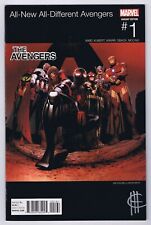 All New All Different Avengers #1 Hip Hop Variant VF/NM Signed w/COA Jim Cheung picture