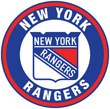 New York Rangers Circle Sticker / Vinyl Decal 10 Sizes TRACKING picture