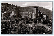 Heidelberg Germany Postcard Heidelberg Palace c1950's Posted RPPC Photo picture