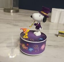 Vintage Peanuts Happy New Year Music Box picture