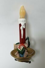Vintage Chris Mouse Lighted Ornament Holiday Magic 1985 1st in Series Hallmark picture
