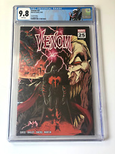 Venom #25 CGC 9.8 Marvel Comic Book Donny Cates Wraparound Venom Label 2020 picture
